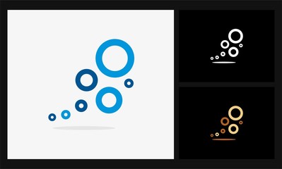 swirl bubble icon logo