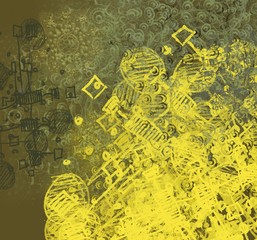 Abstract painting on canvas. Hand made art. Colorful texture. Modern artwork. Strokes of fat paint. Brushstrokes. Contemporary art. Artistic background image.