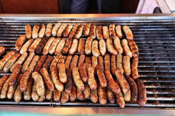 German bratwurst grill