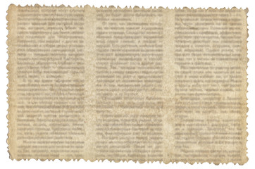 Vintage paper with old newspaper texture