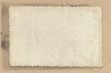 Fototapeta premium Vintage paper on retro photo texture background