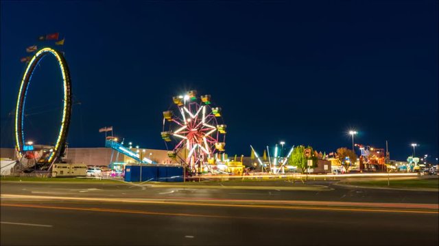 The Annual Casey Rides Carnival in the Kentucky Oaks Mall parking lot in Paducah, KY.