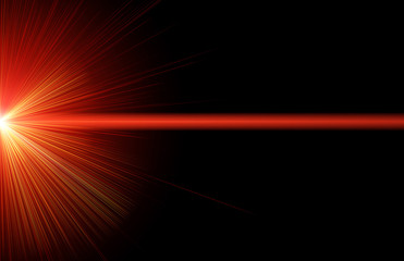 Red light ray