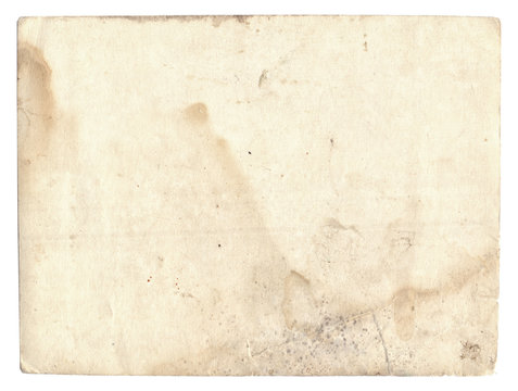 Old photo texture with stains and scratches