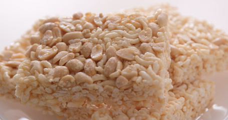 Traditional rice cracker snack