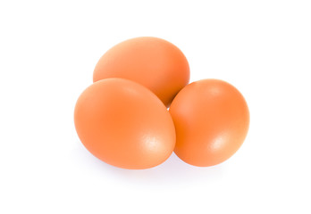 egg isolate on white background