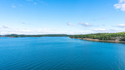 Finnish archipelago between Turku and Marienhamn.