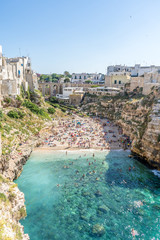 Polignano a Mare, beautiful  city in south Italy