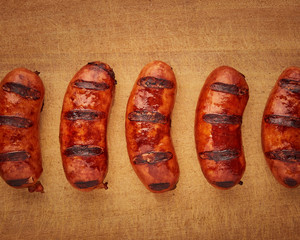 Linguiça grelhada