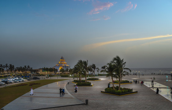 Jeddah Cityscape Sunset