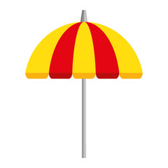 Obraz premium umbrella beach isolated icon