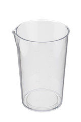 Cup for measure of food isolated on the white background