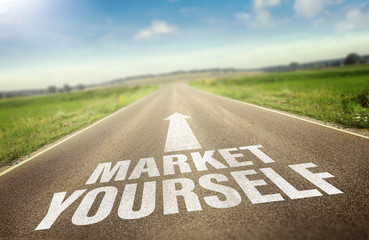 Market yourself - obrazy, fototapety, plakaty