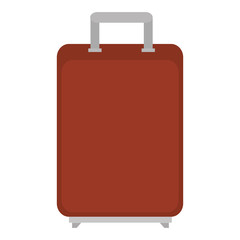 suitcase travel isolated icon
