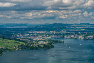 Fototapeta na wymiar Swiss, Lake Lucerne view
