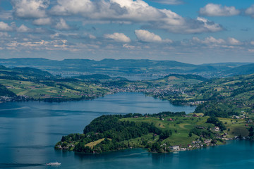 Swiss, Lake Lucerne view