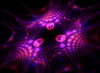 Abstract background element. Fractal graphics series.