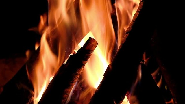 Fire as a abstract background.
