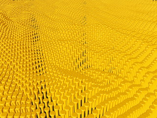  Abstract background in yellow