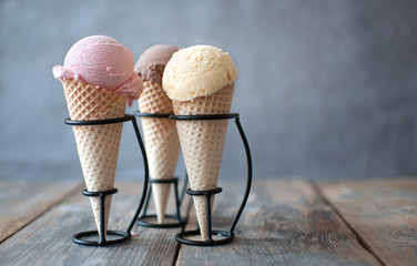 Ice cream cones