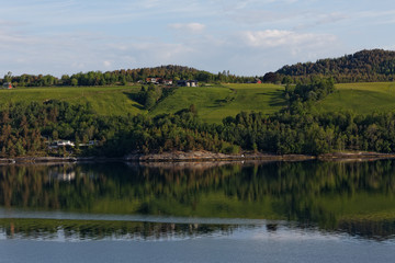 Fototapeta na wymiar Landscape of Norway.