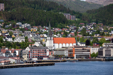 Urban landscape in Norway, Molde