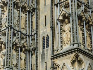 Wells Cathedral, Somerset, England, UK (Detail)