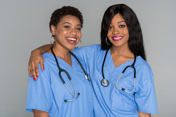 Fototapeta premium African American Nurses
