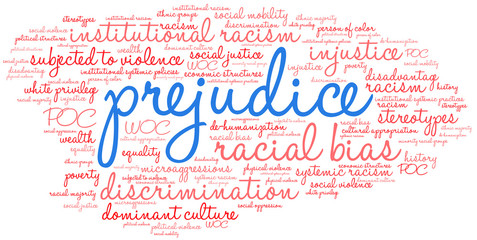 Prejudice Word Cloud