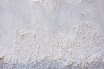 White concrete wall texture and uneven surface