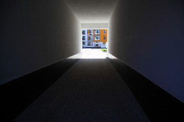 A modern new building.  © Alex Ending