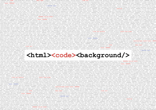 Html Code Abstract Background