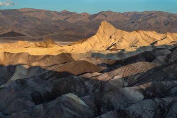 Fototapeta na wymiar Zabriskie Point, Death Valley National Park