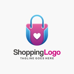 Shopping logo design