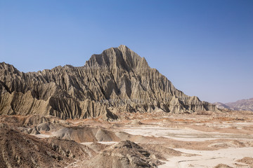 Obraz premium Badlands of Chabahar, Sistan and Baluchistan, Iran
