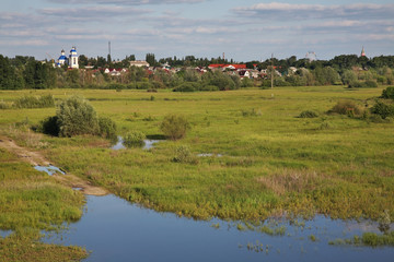 Fototapeta na wymiar View of Borisoglebsk. Russia