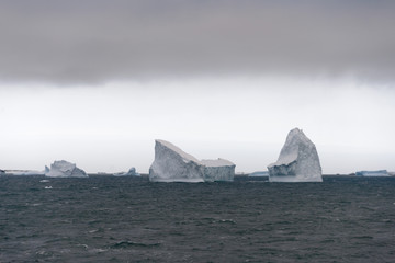 Iceberg in Antarctic sea