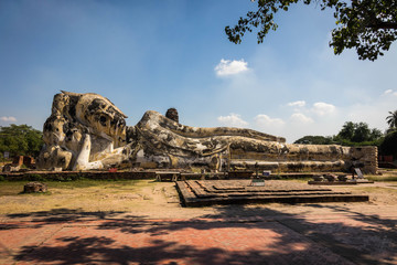 Obraz premium Buddha Statue in Ayutthaya