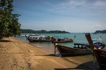 Fototapeta na wymiar Thai boats