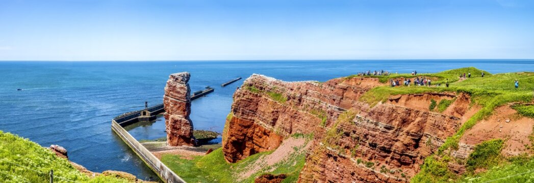 Helgoland, Lange Anna, Panorama
