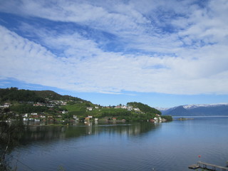 Fototapeta na wymiar Hadanger fjord