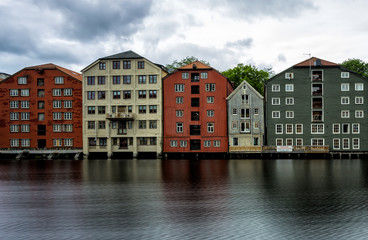 Urban landscape in Norway,Trondheim