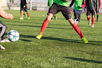 Calcio, azione di gioco