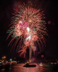 Fireworks over Lake Granbury