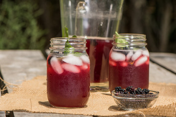 Berry iced tea