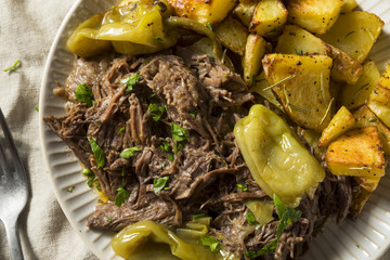 Homemade Roasted Mississippi Pot Roast