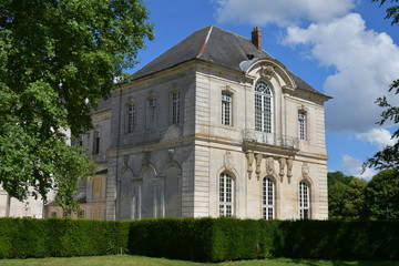 Fototapeta na wymiar Abbaye du Bec-Hellouin (France)