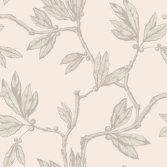 Floral seamless pattern. Flowers illustration