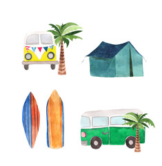 Summer camping collection