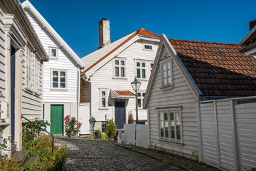 Fototapeta na wymiar Urban landscape in Norway, Stavanger